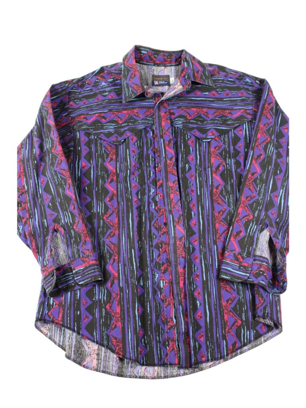 Vintage Panhandle Slim Western Button-Up Shirt L